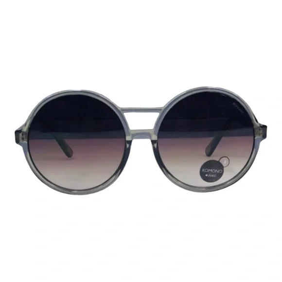 Women's Komono Sunglasses NEW Coco Black Smoke - Picture 2 of 11